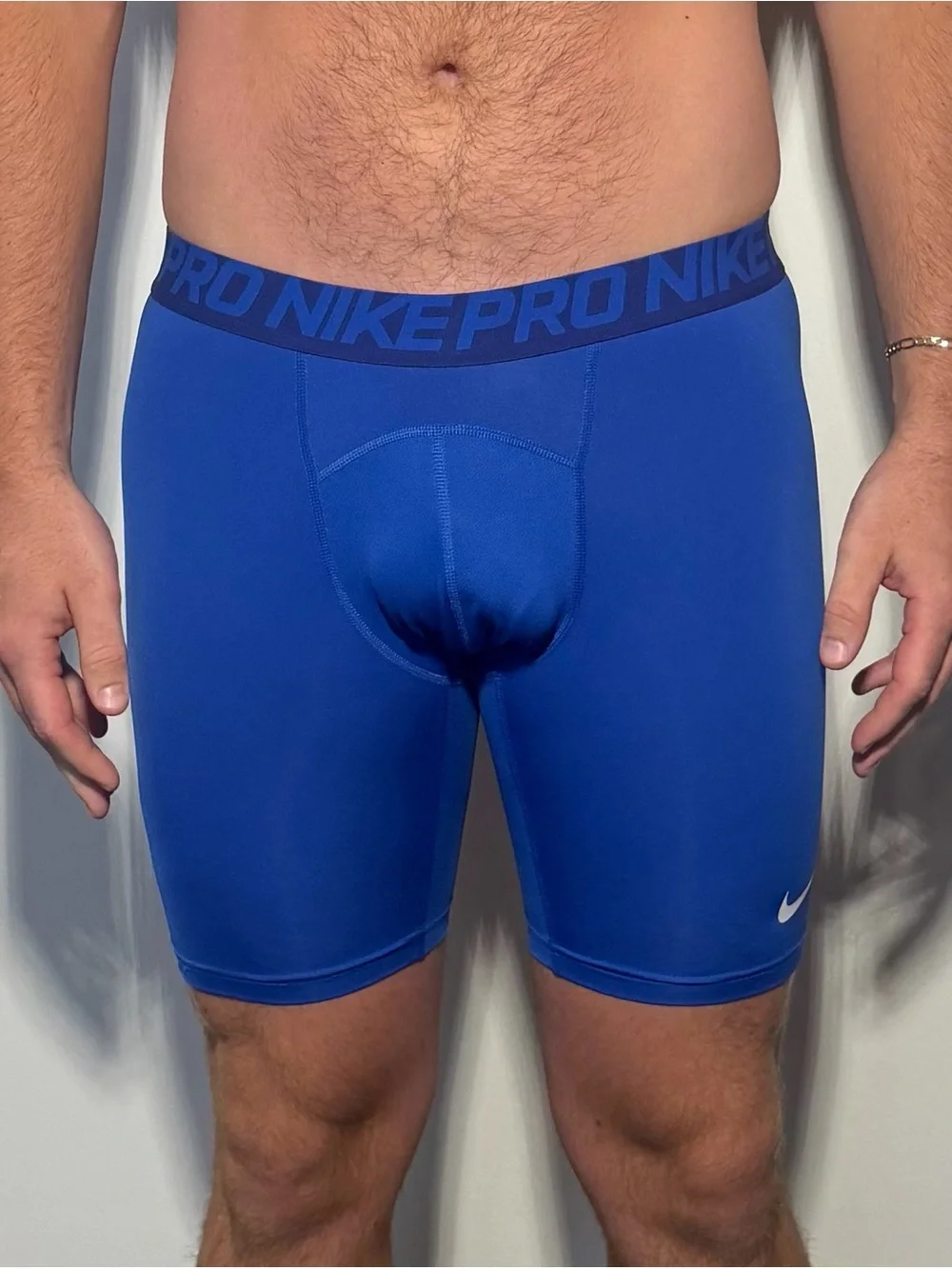 Nike Pro Dri-FIT Compression Shorts Royal Blue XXL Men’s Athletic Training Base